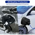 thumbnail image 2 of Cubierta del puerto del cargador EV, cubierta del enchufe del cargador del automóvil eléctrico, protección para todo clima, resistente al agua, para exteriores, para nieve, lluvia, rayos UV, fijación, 2 of 5