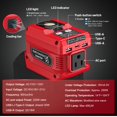thumbnail image 2 of Inversor de corriente Azocek 220 W DC 18 V a AC 110 V con 1 toma de corriente AC, 2 of 7