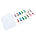 thumbnail image 2 of 12pcs Fishing Spoons , Casting s s, Great for Fishing Perch,, 2 of 10