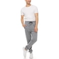 thumbnail image 3 of Men's Sweatpants Joggers Lightweight Elastic Waist Athletic Workout Gym Running Sweat Pants with Pockets Grey, 3 of 10