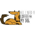 thumbnail image 3 of CafePress - All I Need Is Coffee And Mydog - 11 oz Ceramic Mug - Novelty Coffee Tea Cup, 3 of 6