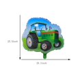 thumbnail image 2 of Set de globos de foil de animales de granja con vaca, cerdo y tractor, 2 of 4