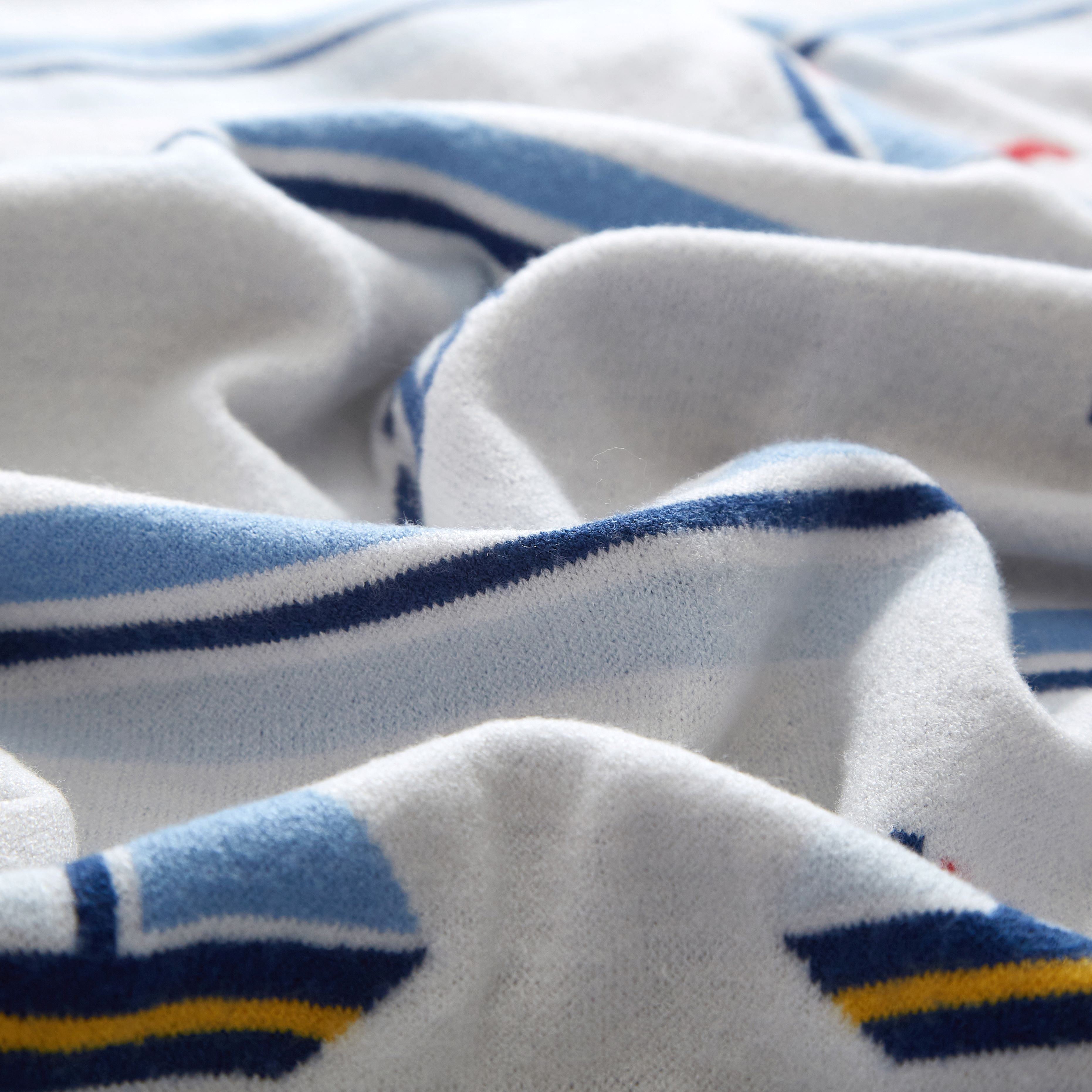 Little Nest Sailboat Blanket 30" X 40"