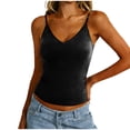 thumbnail image 2 of Roncen Womens Workout Tank Tops Racerback Summer 2026 Camisole Top V Neck Ribbed Sleeveless Beach Fashion Clothes, 2 of 7
