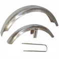 thumbnail image 1 of Norton Commando Front & Rear Mudguard Fender Set Raw Steel, 1 of 5
