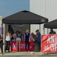 thumbnail image 5 of KAMPKEEPER 10x10 Pop Up Commercial Canopy Tent - Waterproof & Portable Outdoor Shade with Adjustable Legs, Air Vent, Carry Bag & Sandbags(Black), 5 of 10