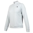 thumbnail image 3 of Sudadera Deportiva Wilson para Mujer Lite Medio Cierre al Pecho Color Gris Claro Talla M, 3 of 4