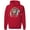 Red, variant on Wolf in Dream Catcher Animal Lover Graphic Hoodie Sweatshirt