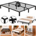 thumbnail image 1 of Base Cama King Size Acero Plegable Reforzada Negro 600kg, 1 of 10