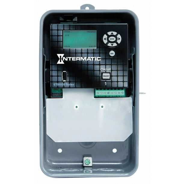 Intermatic Electronic Timer,Astro 365 Days,SPDT ET90115CR