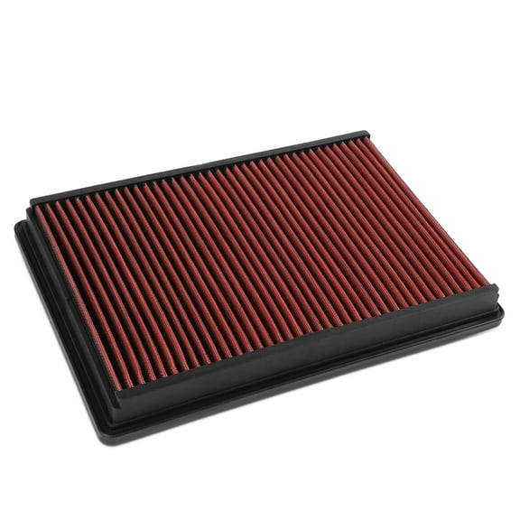 DNA Motoring AFPN-220-RD For 2002 to 2020 Dodge Ram 1500 2500 3500 Pickup Classic 4500 5500 Washable Drop-In Air Filter Panel Red 03 04 05 06 07 08 09 10 11 12 13 14 15 16 17 18 19