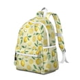 thumbnail image 2 of Lemon Backpack for School,Cute School Bag,Schoolbag with Adjustable Shoulder Straps & Padded Back,13.4"x11"x4.7", 2 of 6