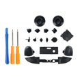 thumbnail image 1 of VONKY 1 Set Full Bumpers Triggers Buttons Black White Replacement Part Button Kit Thumbsticks Compatible with X Accessories Free Size Black, 1 of 5