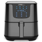 5.8QT Air Fryer 1700W Digital Touch Screen Deep Fryers Oil Free Hot Air Fryers Oven with 8 Cooking Preset and Nonstick Basket, ETL Listed