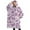 Pink and Purple, variant on Oversized Wearable Blanket Hoodie,Pink and Pink Of Leopard Print Sherpa Blanket Hoodie with Super Pockets,Super Warm Fuzzy Pullover for Women & Men