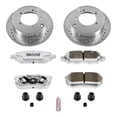 thumbnail image 3 of PowerStop Rear Z26 Street Warrior Carbon-Fiber Ceramic Brake Pad and Drilled and Slotted Rotor Kit Fits: MITSUBISHI Select Models K1202-26, 3 of 9
