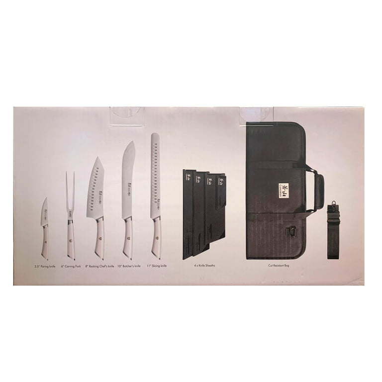 Cangshan Barbecue Knife Set 6Pc w/ Knife Sheath + Cut Resistant