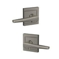 thumbnail image 4 of Schlage FC21ELR622ULD Custom Eller Passage & Privacy Door Lever Set - Black, 4 of 7