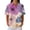 Pink, variant on Plus Size Women Waffle Knit Fall Tops Hawaiian Button Down Shirts for Women Polo Shirts Long Sleeve V Neck Loose Fit Tun