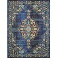 thumbnail image 2 of Nourison Passionate Persian Navy 8'9" x 11'9" Area Rug, (9x12), 2 of 9