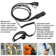 thumbnail image 4 of Auricular Walkie Talkie, Plug And Play Cable PU Auricular En Forma De G Multiusos Transparente Para XPR3300 Para XPR3000 Para XIR P6620 Para MTP3150 Para XIR P6600, 4 of 7