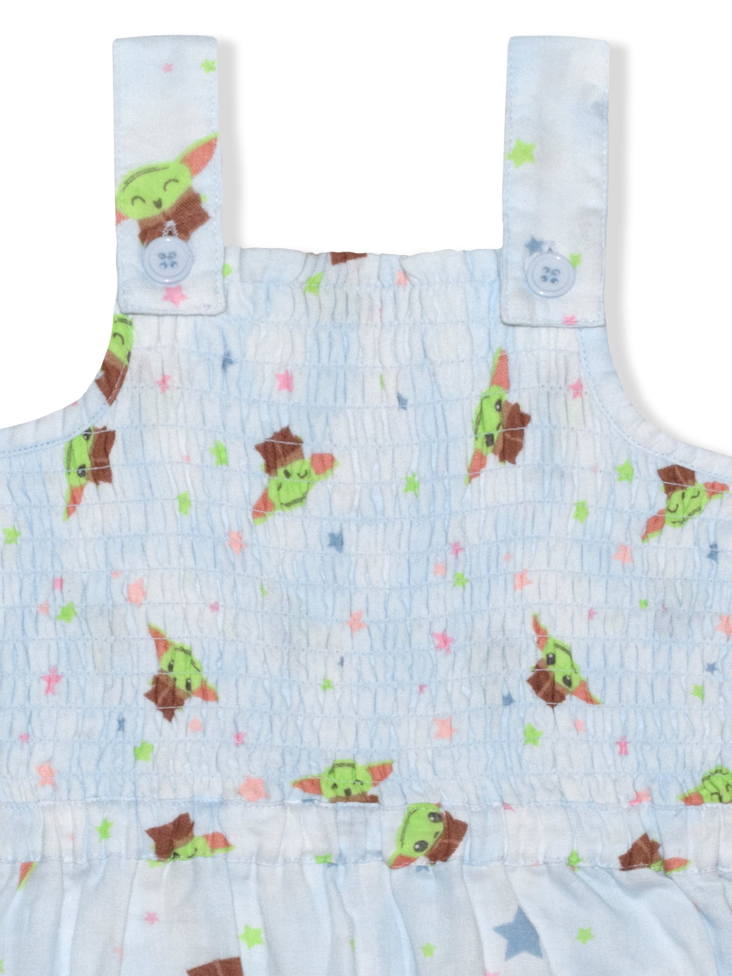 The Mandalorian Baby and Toddler Girl Romper, 12 Months-5T
