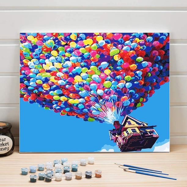 Kits De Pintura Diy Por Números, Kits De Pintura DIY Por Números Para Niños Y Adultos, Pintura DIY, Kits De Pintura Por Números Sobre Lienzo Sin Marco ANGGREK DIY Painting by Number Kits
