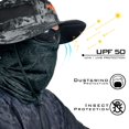 thumbnail image 2 of Máscara de pesca KastKing Sol Armis UPF 50 negra, 2 of 7