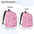 thumbnail image 2 of Fotbe Breast Cancer Ribbons Awareness Mochila de Lona con Estampado, Mochila Duradera, Mochila Versátil de Alta Calidad, Mochila Compacta Vintage-Small, 2 of 5