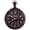 Black and White, variant on Yosemite Metal Timepiece Wall Clock in Dark Brown