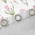 thumbnail image 4 of Manfei Tulip Bow Knot Blackout Curtains Set of 2 (52x84 Each) for Kids Teens,Spring Garden Window Curtains for Girls Women,Breathable Home Decor, 4 of 6
