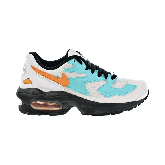 Nike Air Max2 Light "Jaguars" Women's Shoes White-Amber Rise-Aurora Green cj7980-100