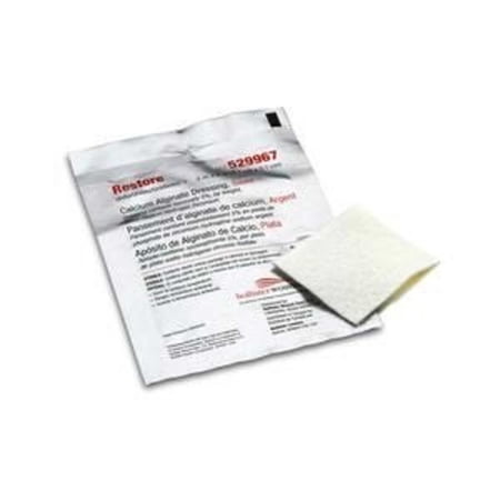 Calcicare 529967 Calcium Alginate Dressing with Silver. Box of 10