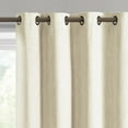 thumbnail image 3 of Better Homes & Gardens Linen Grommet Blackout Window Curtains Panel, 50" x 95", Ivory, 3 of 5