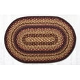 thumbnail image 2 of Capitol Importing 17-371 7.75 ft. Jute Round Braided Rug - Black Cherry, Chocolate & Cream, 2 of 4