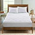 thumbnail image 7 of Peace Nest Down Alternative Mattress Pad 500 Thread Count 18 Inch Deep Cotton, 7 of 7