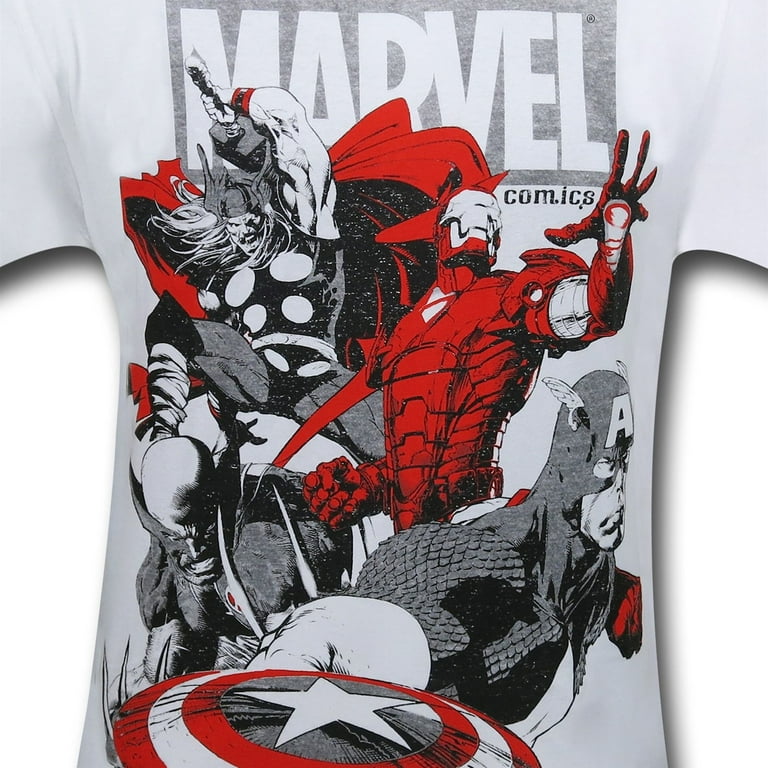 Avengers t shirt mens cheap