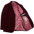thumbnail image 3 of Spring Notion Big Boy's Velvet Blazer, 3 of 3