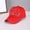 Red, variant on Floral Rhinestone Baseball Cap, Sparkle Botanical Visor Hat, Soft Pastel Crystal Casual Sun Hat, Adjustable Womens Bling Dad Hat