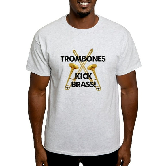 CafePress - Trombones Kick Brass T Shirt - Men's Classic Graphic T-Shirt