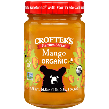 (Pack of 6), Crofters Premium Mango Spread, 16.5 oz