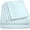 Aqua, variant on King Size Bed Sheets - 6 Piece 1500 Supreme Collection Fine Brushed Microfiber Deep Pocket King Sheet Set Bedding - 2 Extra Pillow Cases, Great Value, King, Silver