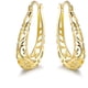 thumbnail image 1 of Aretes De Aro De Filigrana Enchapados En Oro De 18 Quilates De Barzel MFZFUKR YZY1040-1, 1 of 5