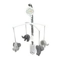 thumbnail image 3 of Bacati - Elephants White/Grey Musical Baby Crib Mobile, 3 of 12