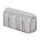 thumbnail image 3 of Organizador de reposabrazos de sofá Macarena bolsa de almacenamiento gris, 3 of 8