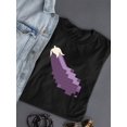 thumbnail image 3 of Pixel Eggplant Fun Emoji - Retro Meme Art Design Women's T-shirt, 3 of 4