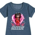 thumbnail image 3 of LOL OMG! Fashion Dolls - Spicy Babe - Hearts & Flames - Toddler & Youth Girls Fleece Dress, 3 of 5