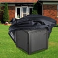 thumbnail image 7 of Saking Fire Pit Cover,32 Inch Square Firepit Covers Outdoor Gas Fireplace Fire Table Cover Fits for 28-32 Inch Propane Fire Pit Table – 32 x 32 x 24 Inches, 7 of 7