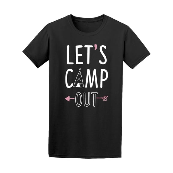 Let's Camp Out Adventure T-Shirt Men -Image by Shutterstock, Male 4X-Large