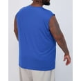 thumbnail image 3 of Real Essentials 3 & 5 Pack: Men's Dry-Fit Active Muscle Tank Top - Standard and Big & Tall Sizes (S-5XLT), 3 of 6